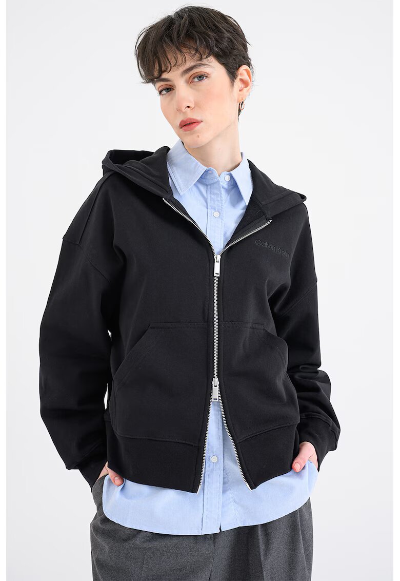 Calvin Klein Свободно худи с цип