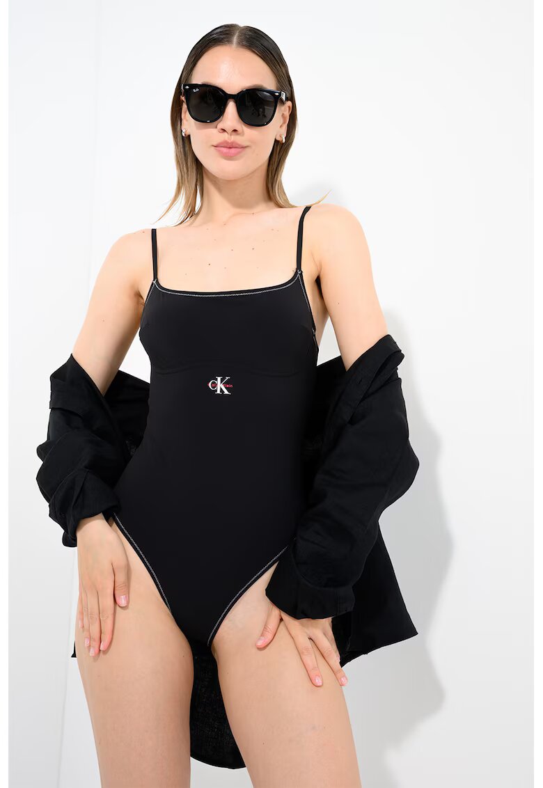 Calvin Klein Цял бански с лого