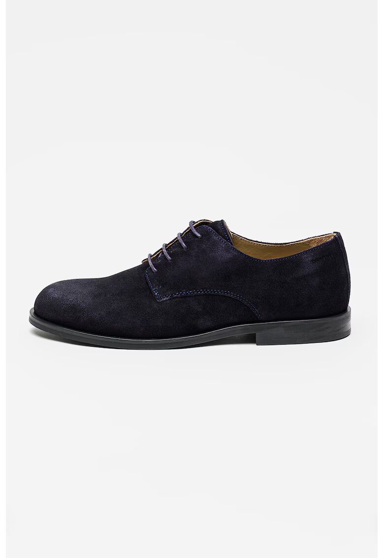 Calvin Klein Велурени обувки Derby