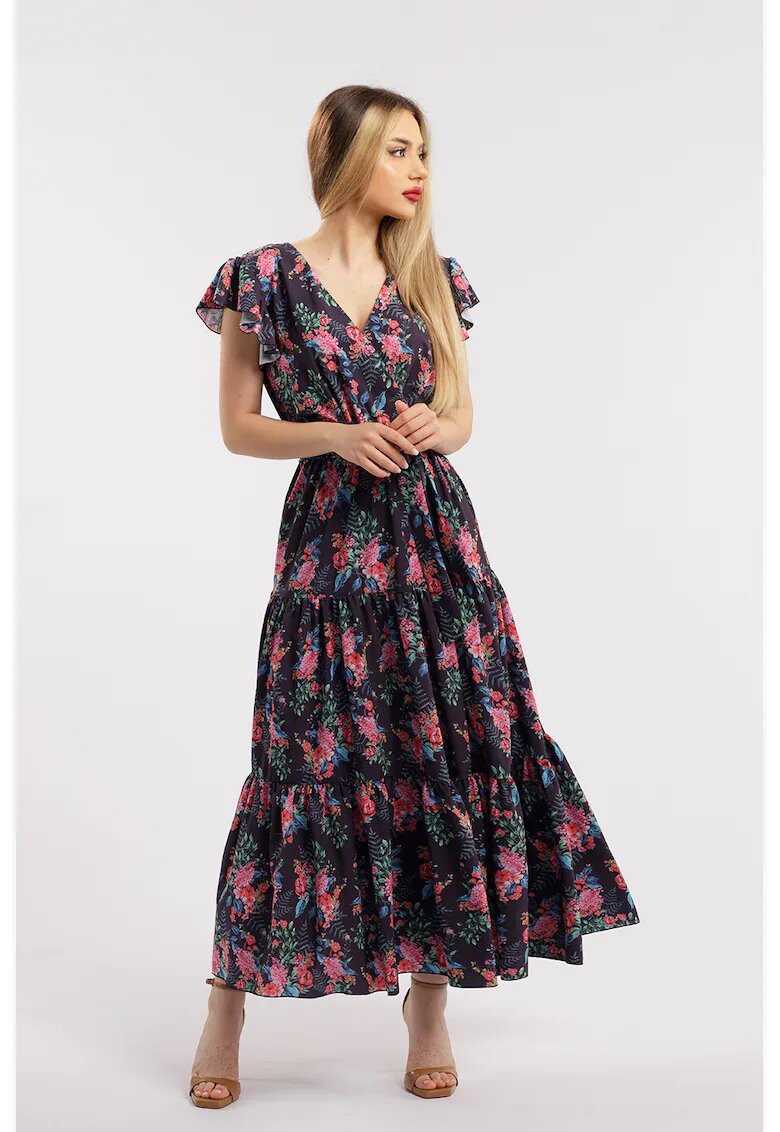 CAMISSI Дълга рокля с шпиц