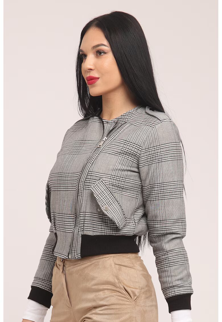 CAMISSI Късо карирано яке