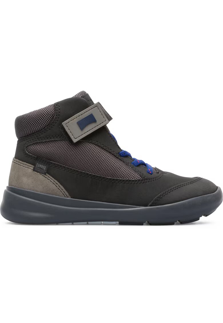 Camper Кожени боти Ergo 157 с текстил - Черен