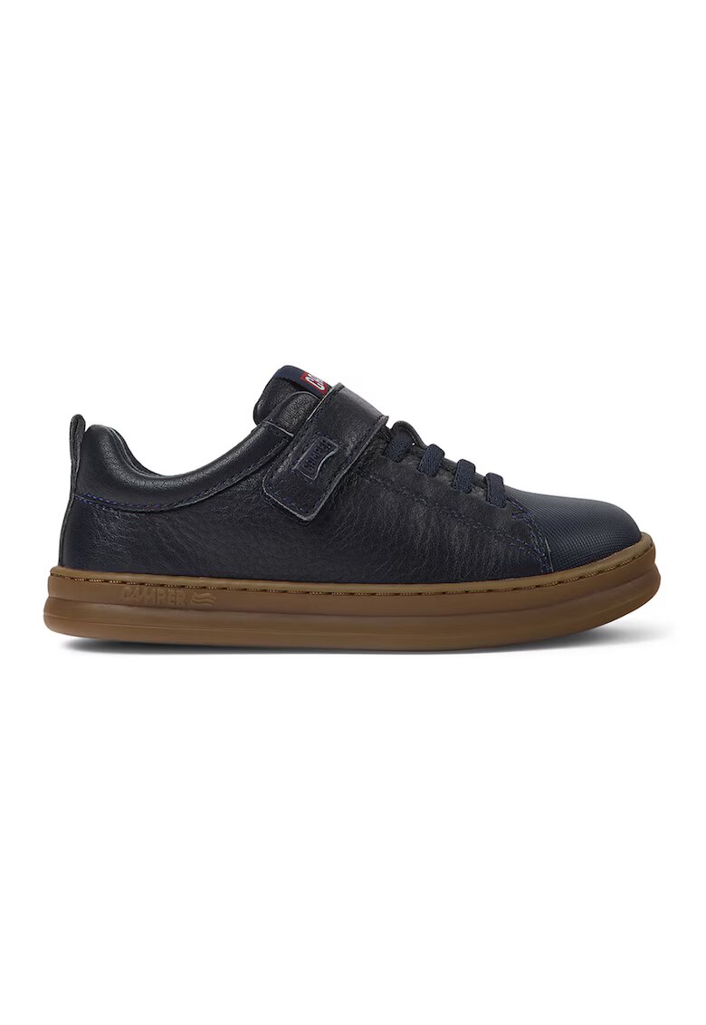 Camper Leather Sneakers With Textile Inserts1