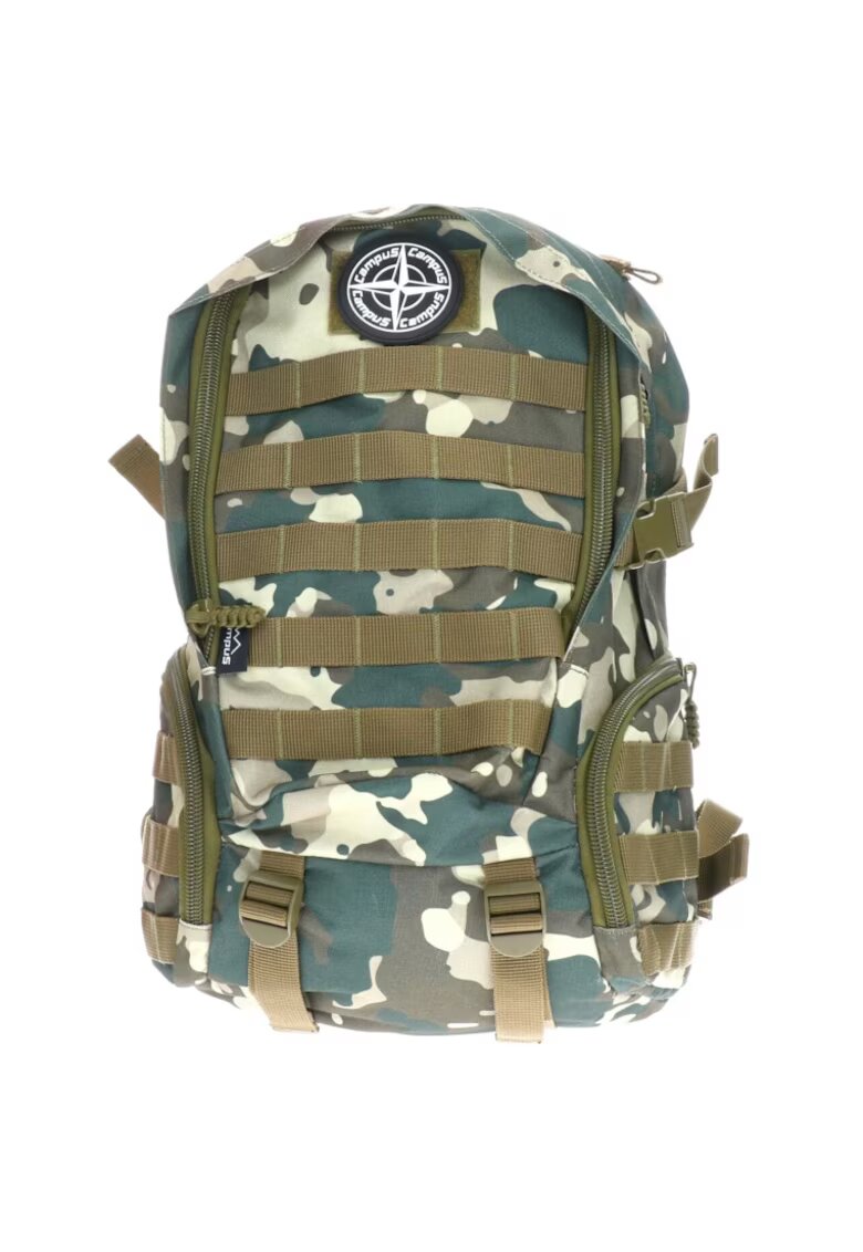 Campus Раница за кампусни туризъм - Torrens Tactical - 24 л - зелена/бежова