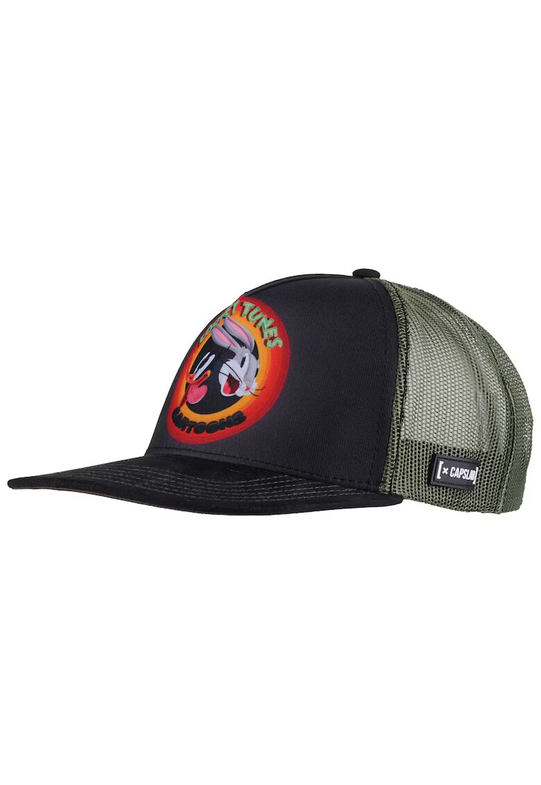 Capslab Шапка - Looney Tunes Trucker Cap CL-LOO8-1-CASF-RIN - Черна - Един размер