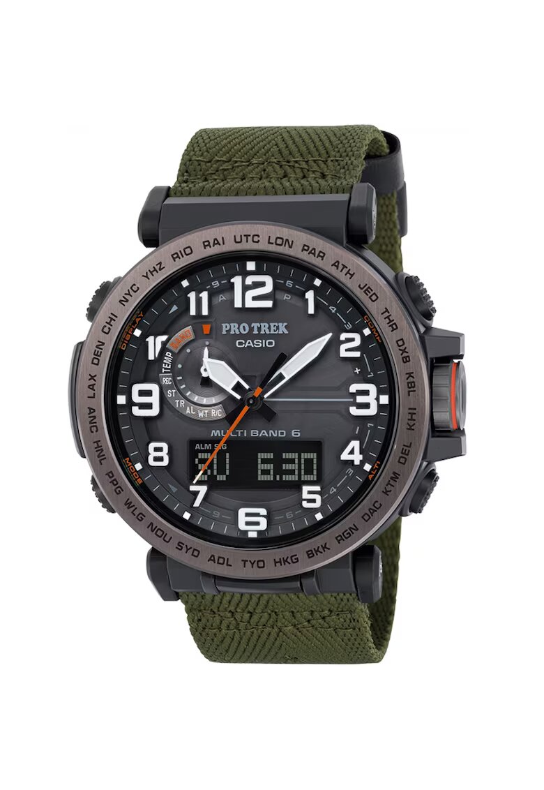 Casio Мъжки часовник Pro Trek Tough Solar - PRW-6600YB-3ER