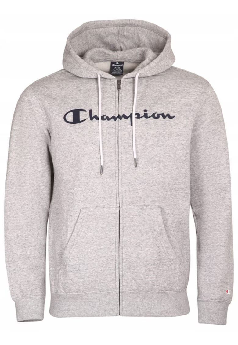 Champion Суитшърт с цип и щамповано лого