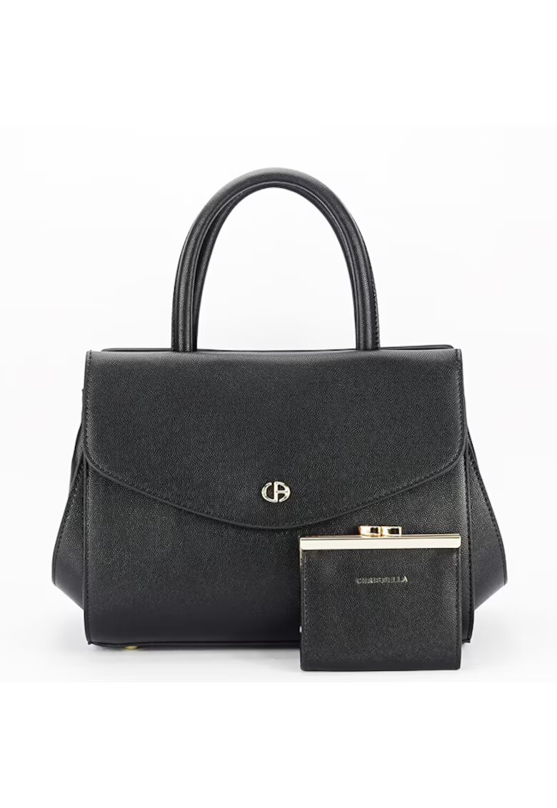 Chrisbella Премиум чанта с портфейл B-CB2427-2 M6 - - 21x26x14