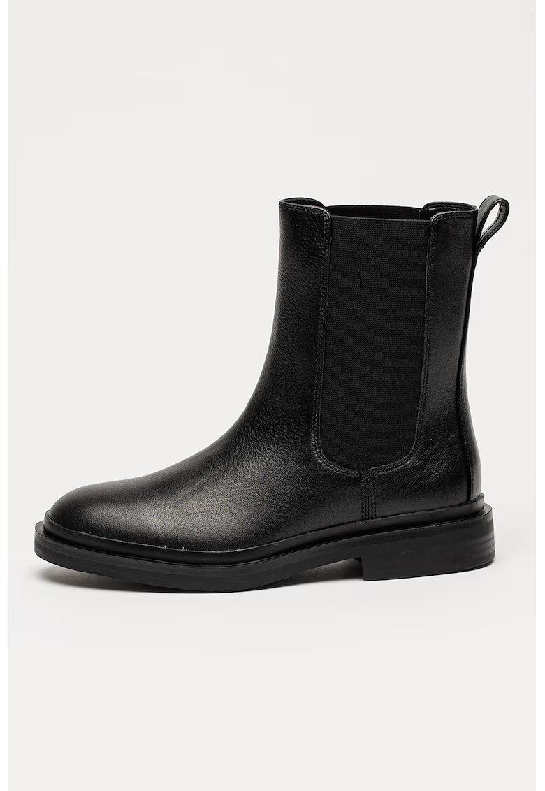 Clarks Кожени боти Previa Top Chelsea с еластични елементи
