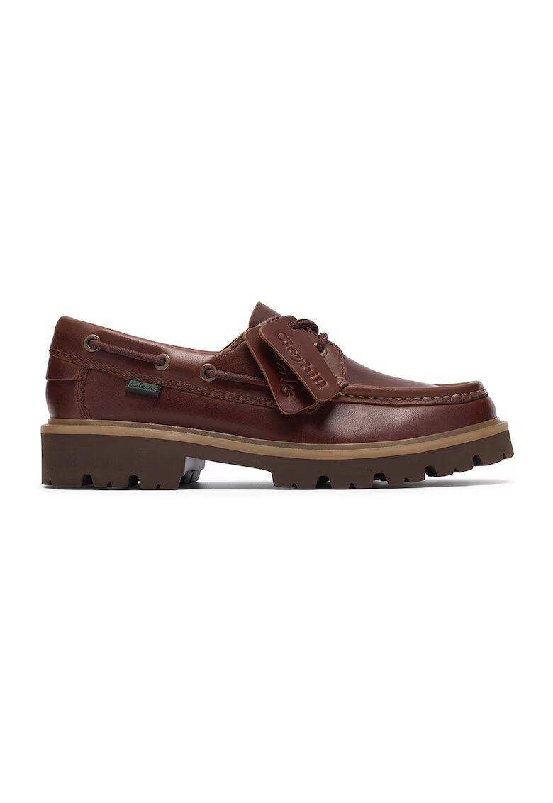 Clarks Кожени мокасини Cleyhill