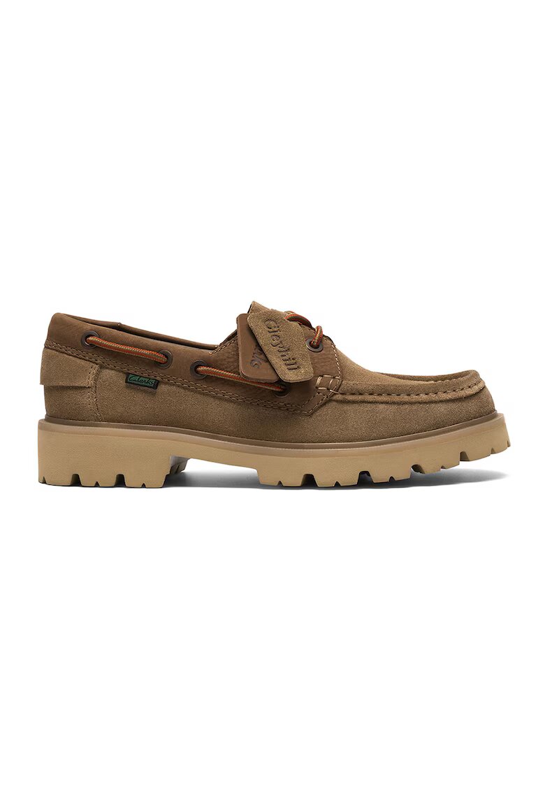 Clarks Кожени мокасини Cleyhill