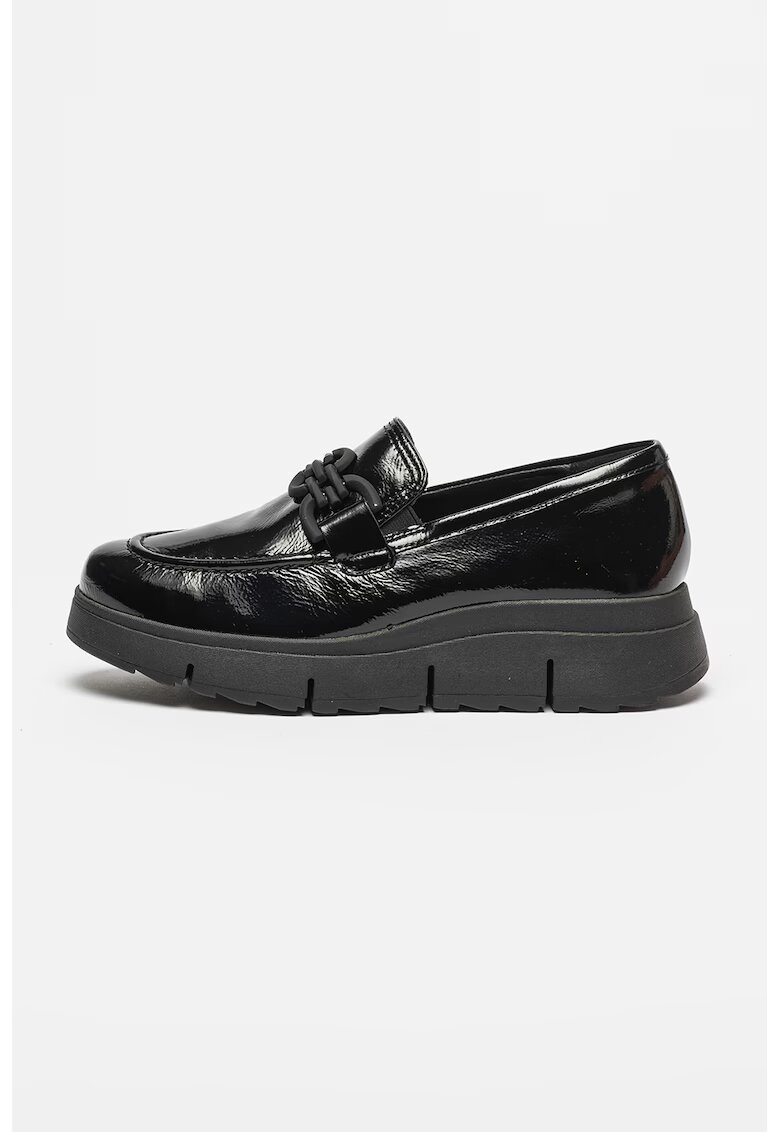 Clarks Кожени мокасини с контрасти