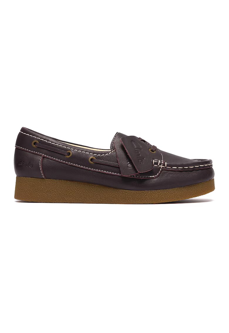 Clarks Кожени мокасини Wallabees