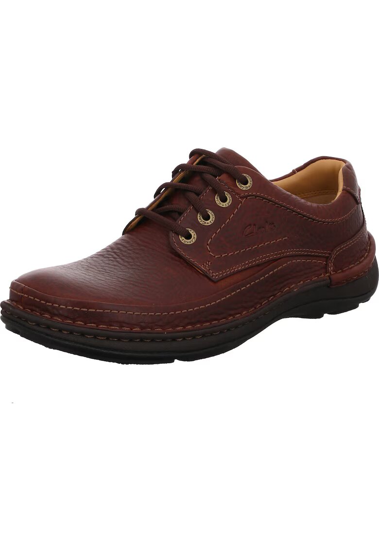 Clarks Кожени обувки Nature тип Derby