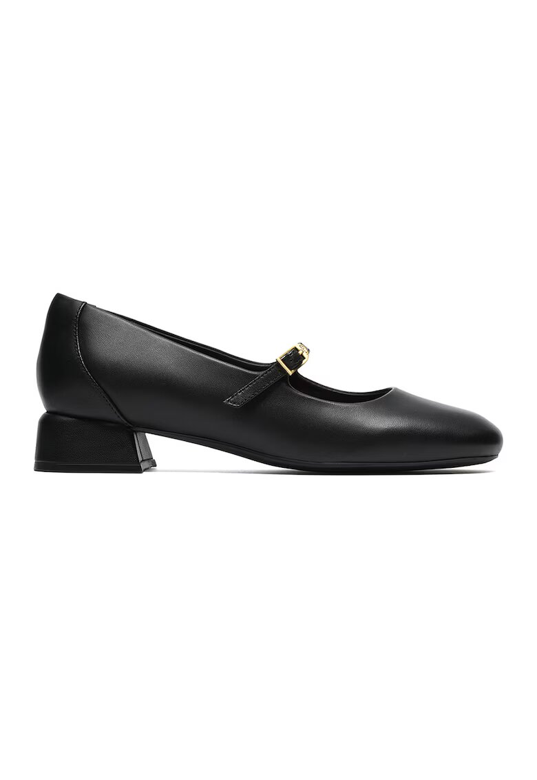 Clarks Кожени пантофки Daiss тип Mary Janes с малък ток