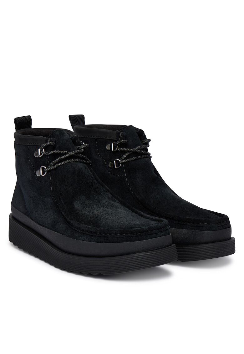 Clarks Мъжки боти - WallabeeFTR2Hi - естествена кожа