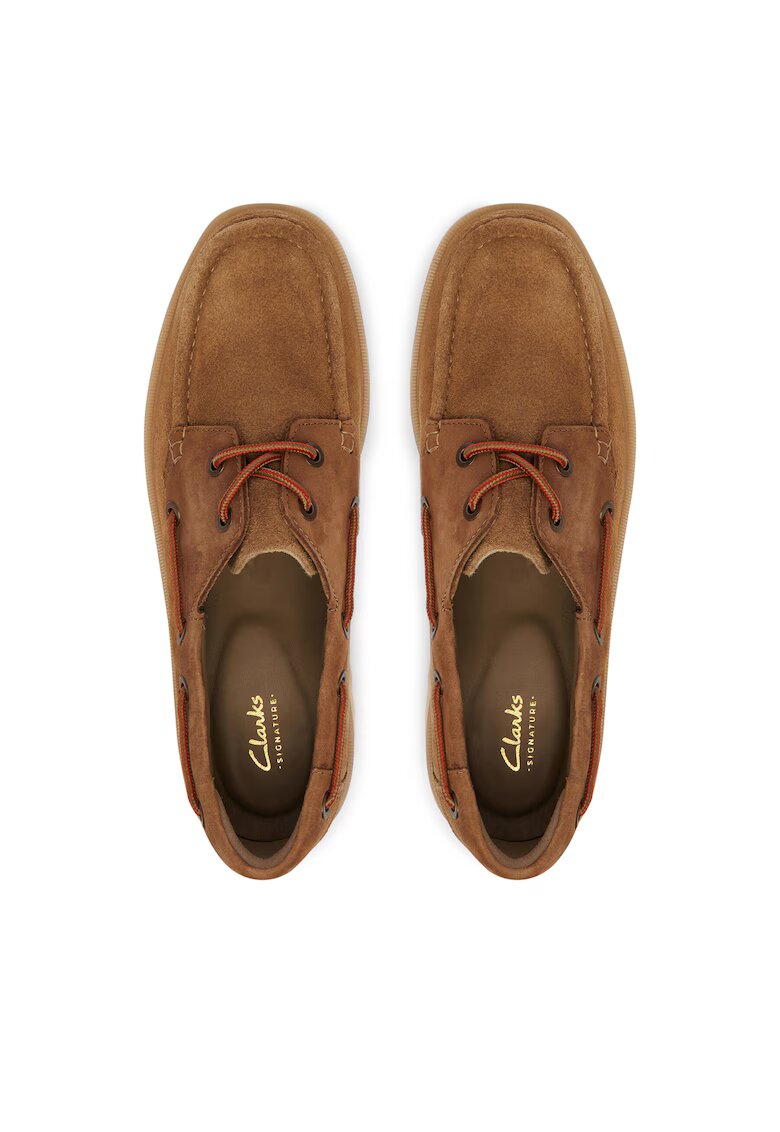 Clarks Мъжки мокасини естествена кожа -
