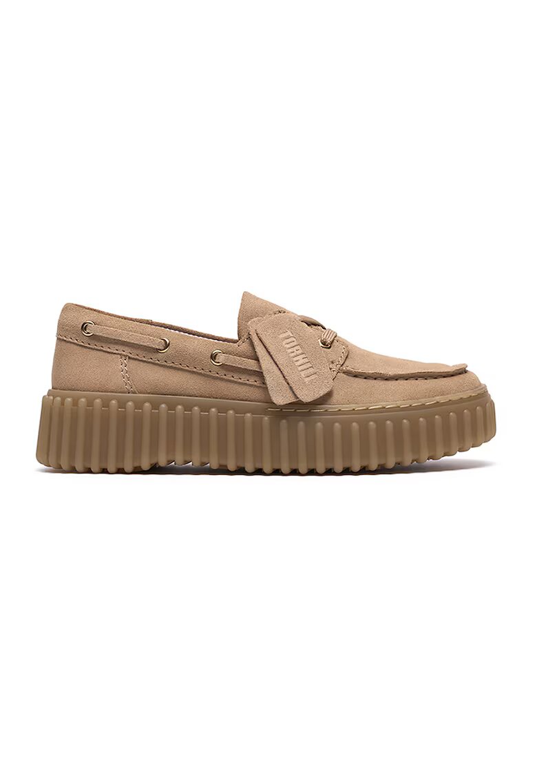 Clarks Мокасини Torhill от набук