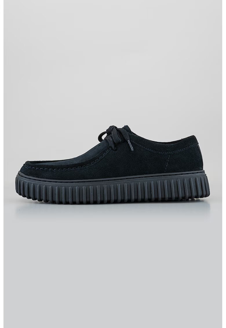 Clarks Велурени кларкове Torhill с релефна подметка