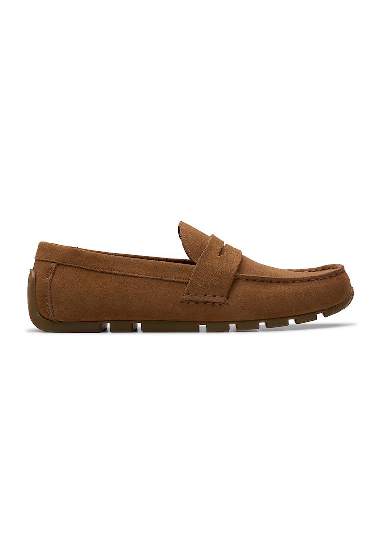 Clarks Велурени мокасини Corsley Bar