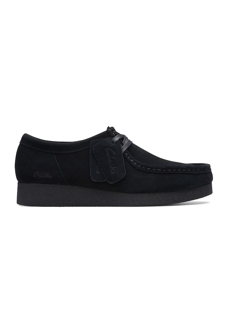 Clarks Велурени мокасини Wallabee