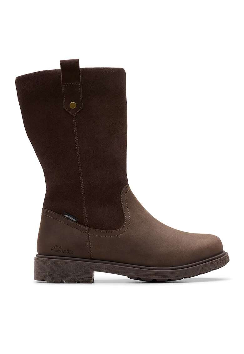Clarks Водоустойчиви ботуши Astrol с цип