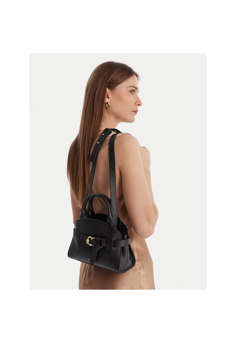 Coccinelle Дамска чанта - естествена кожа - черна - One Size INTL