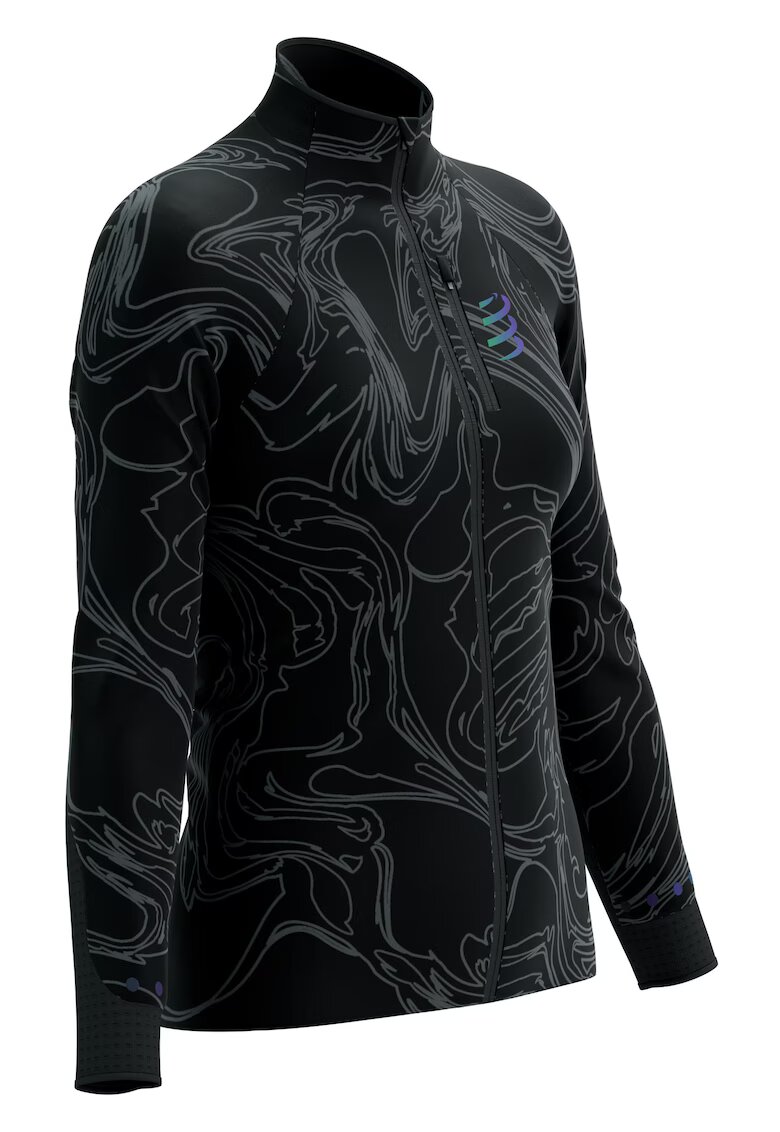 Compressport Jacheta alergare dama Hurricane Windproof - Aurora Collection