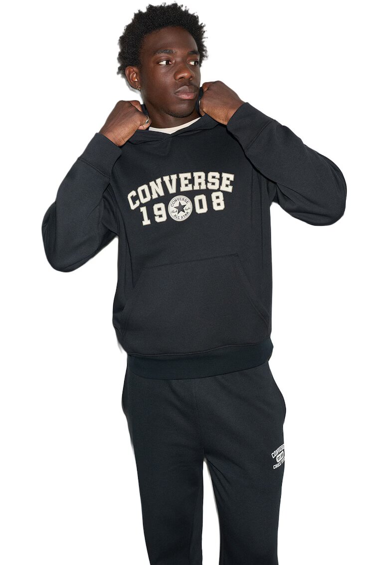 Converse Качулка 1908 Hoodie - Negru