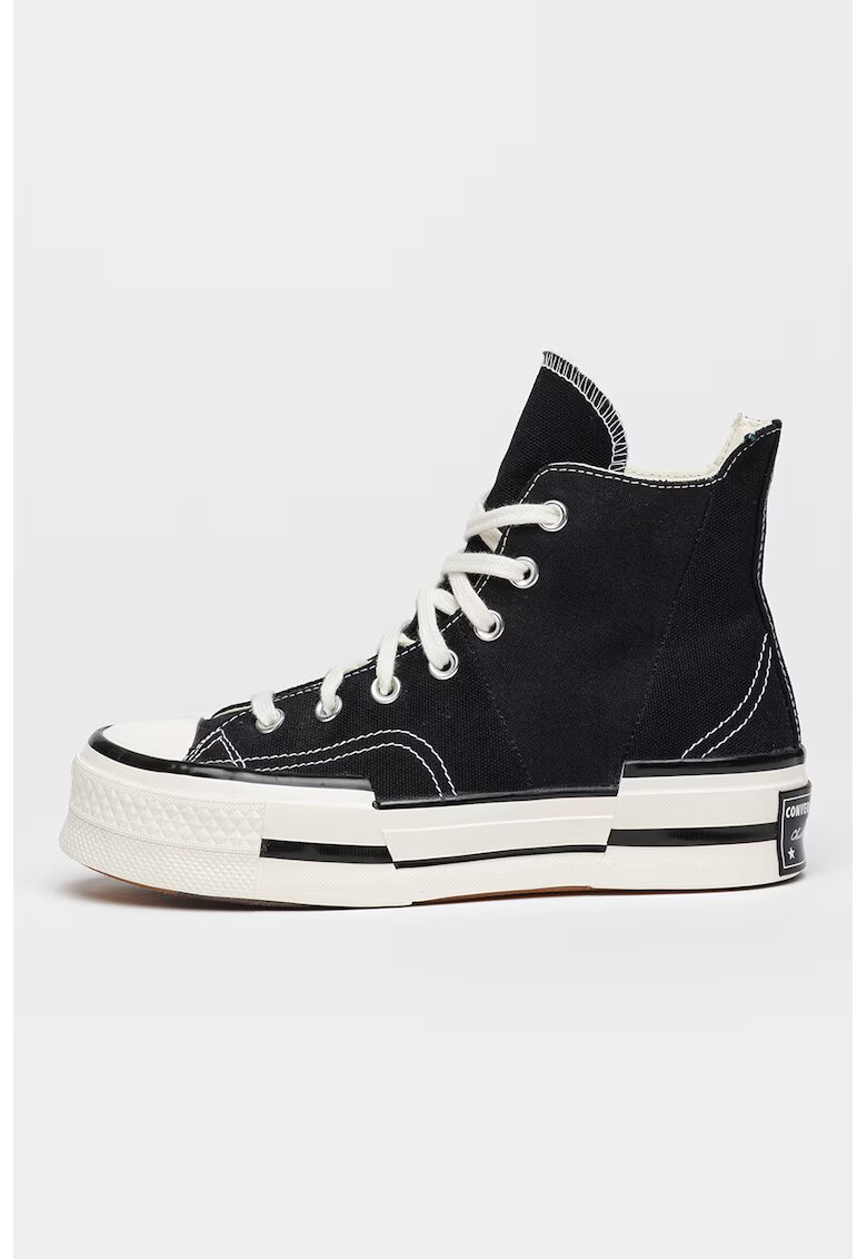 Converse Кецове Chuck 70 Plus - Черен/Мръснобял