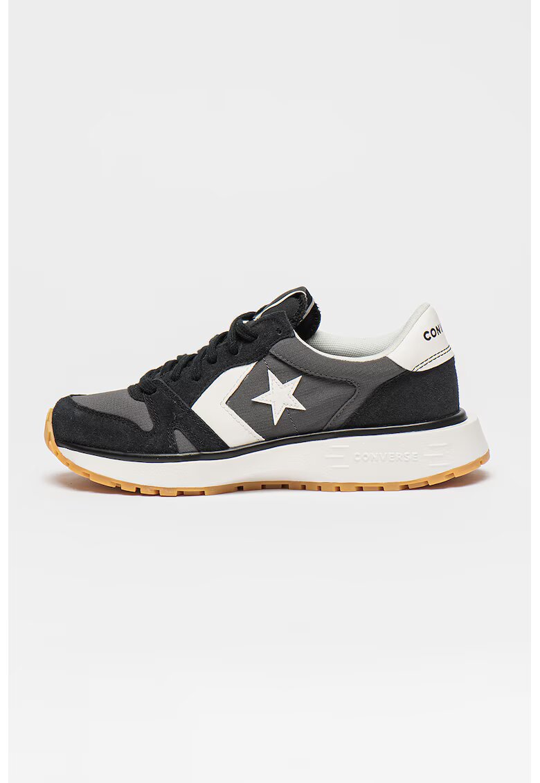 Converse Спортни обувки Omega с велур - Черен/Антрацитно сиво