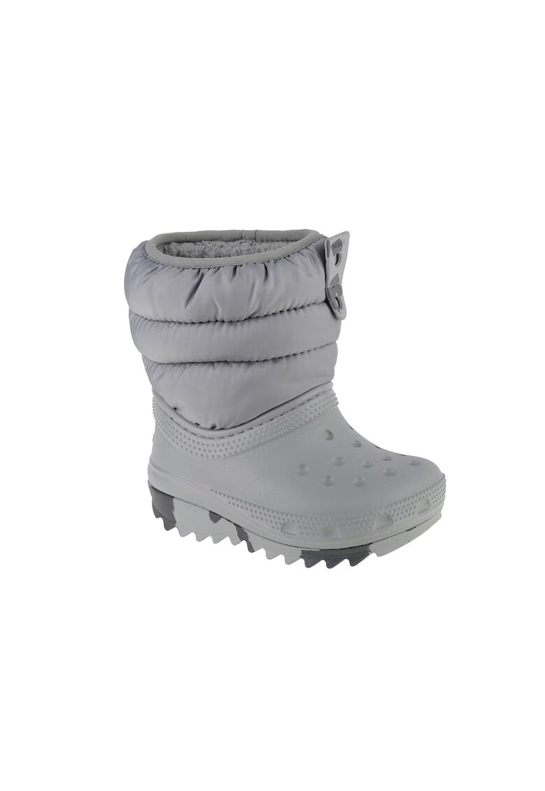 Crocs Дълги ботуши Универсални Classic Neo Puff JR Розови 37