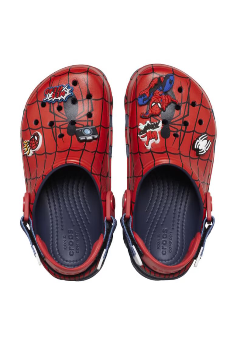 Crocs Сабо Team SpiderMan All Terrain Clog Kids - J5 US Син - Navy