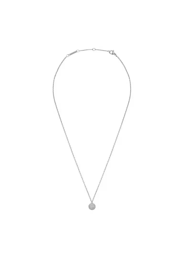 Daniel Wellington Дамско колие Silver Pave - 30x45mm