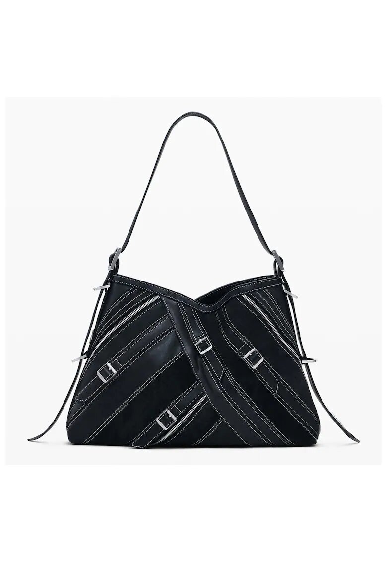 Desigual Дамска чанта черна 25WAXP72