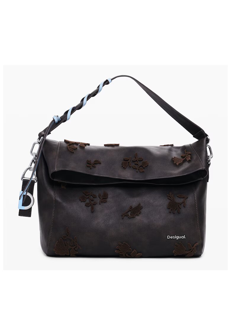 Desigual Дамска кафява чанта 25WAXPBA