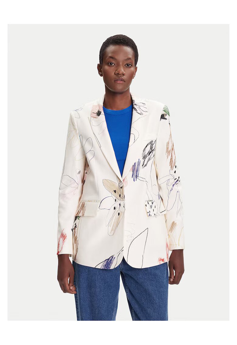 Desigual Дамско сако бяло