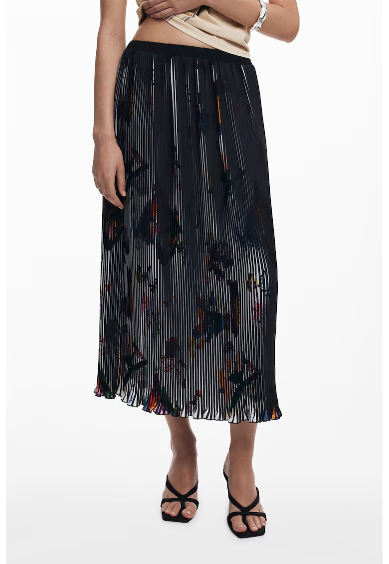 Desigual Плисирана пола