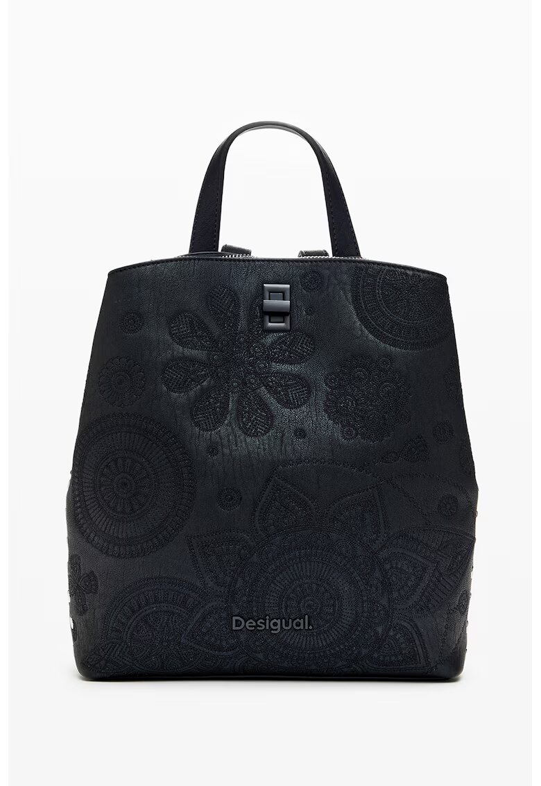 Desigual Раница от еко кожа с лого