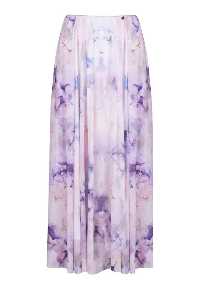 DiKa Maxi Skirt With Floral Pattern