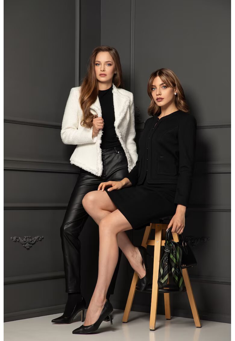 DiKa Virgin Wool Blend Tailored Blazer