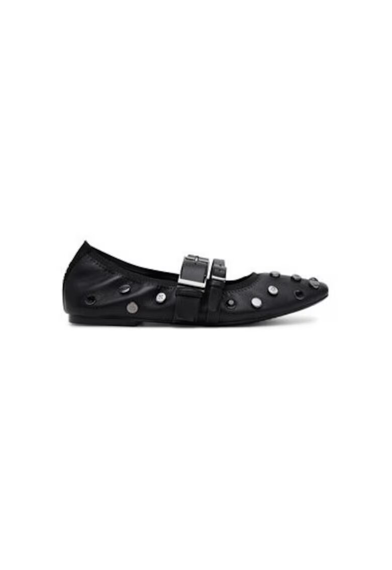 DKNY Балерини K1552868 - Естествена кожа - 35 EU - Черни
