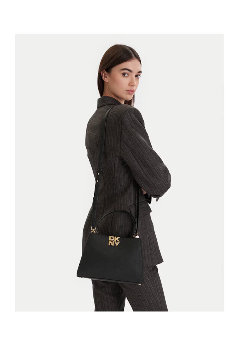 DKNY Дамска чанта Foster - естествена кожа