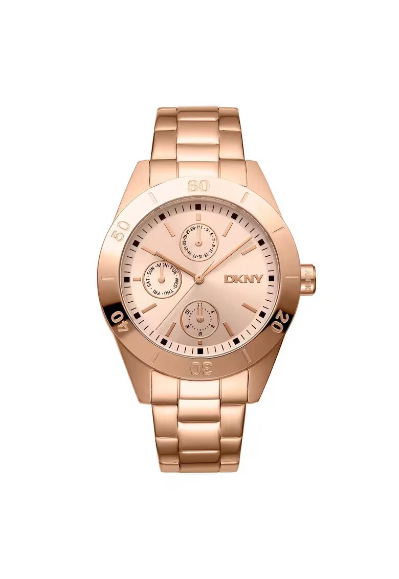 DKNY Дамски часовник DK1L079M0035 розово злато моден за подарък