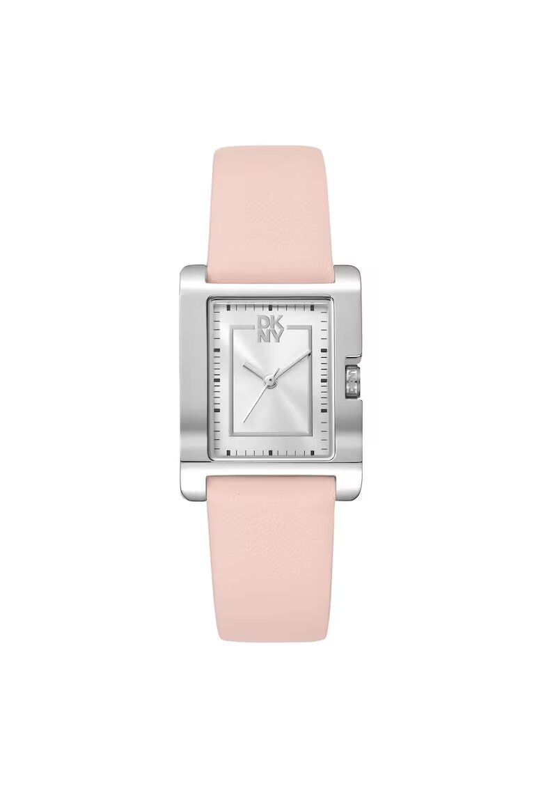 DKNY Дамски часовник модел DK1L007L0015 - розов - 31-35 мм - каишка от екологична кожа - водоустойчивост 3 ATM