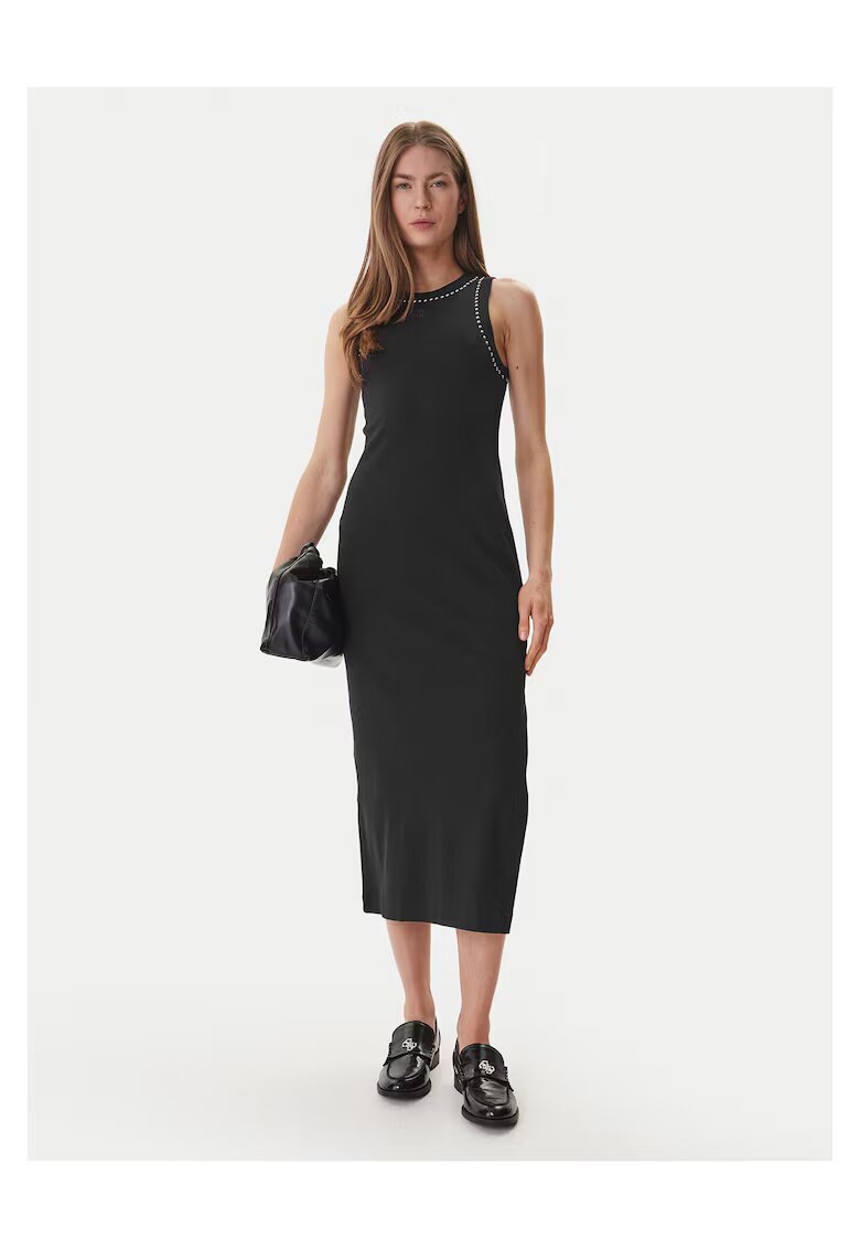 DKNY Ежедневна рокля - черна - памук