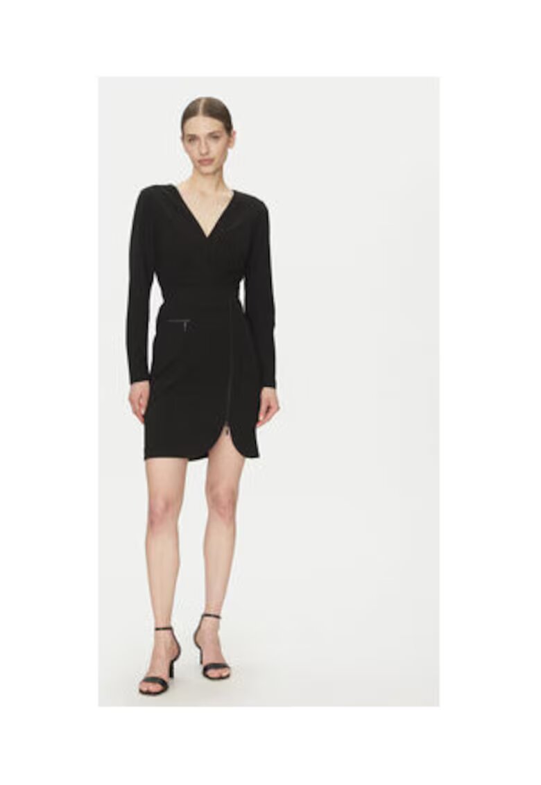DKNY Рокля модел DD4JI62A - черна - полиестер