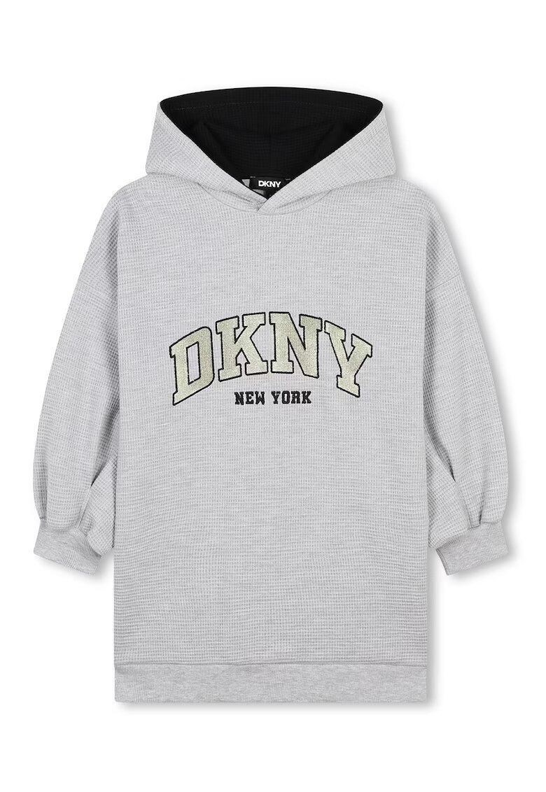 DKNY Рокля тип худи с лого