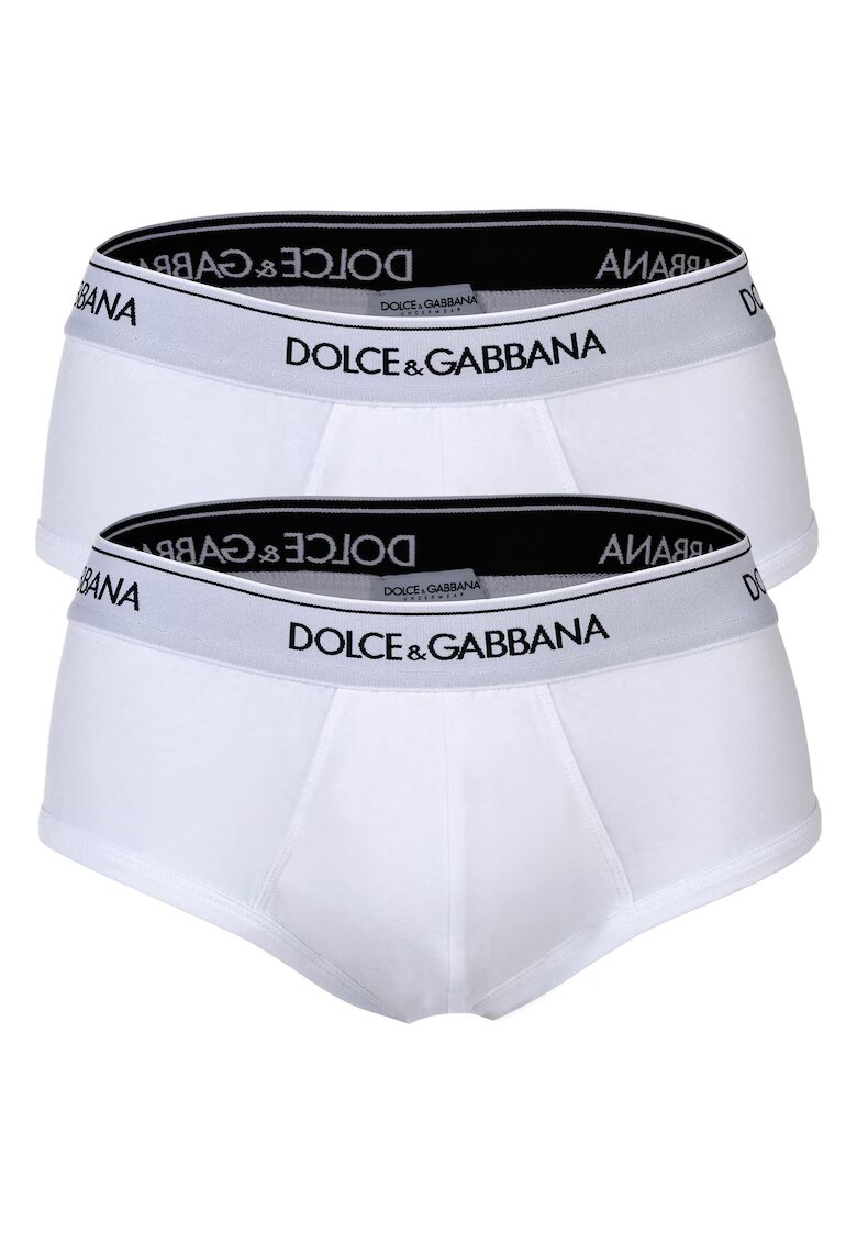 Dolce  Gabbana Боксерки с лого на талията - 2 чифта