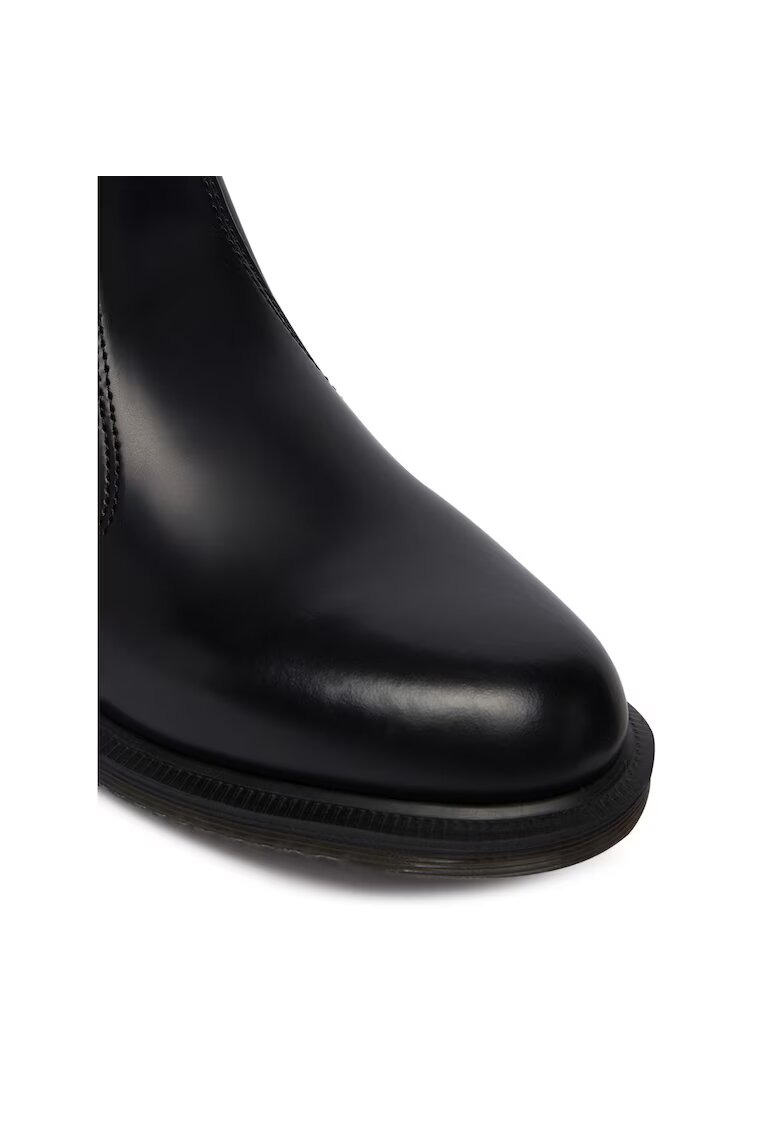 Dr Martens Дамски боти - - естествена кожа - черни - вътрешен материал пластмаса